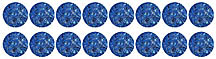 Dress It Up Glitter Dots Azure